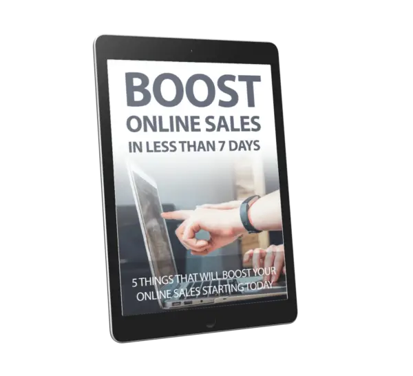 Boost Online Sales in Less Than 7 Days